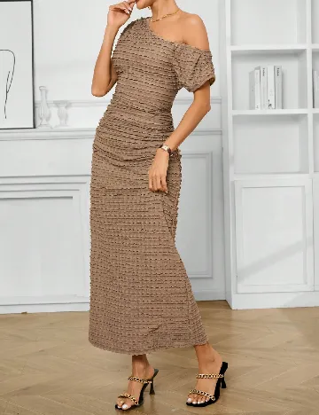 Rochie medie SHEIN, maro