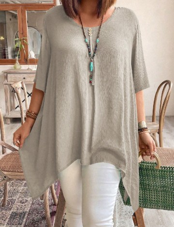 Bluza SHEIN CURVE, crem