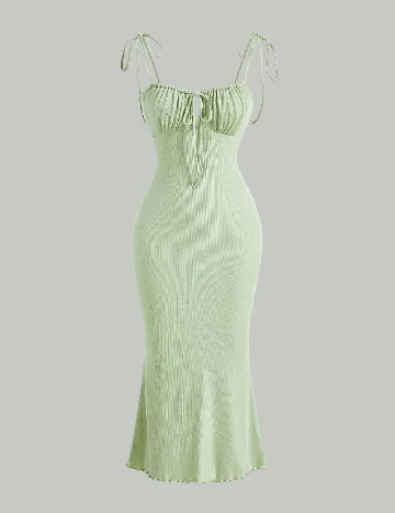 Rochie medie SHEIN, verde