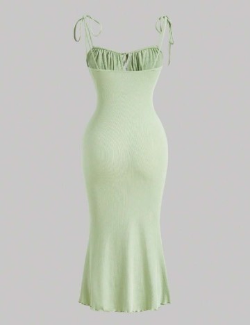Rochie medie SHEIN, verde