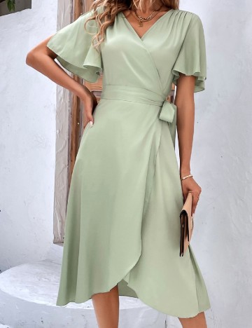 Rochie medie SHEIN, verde