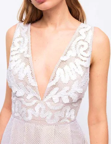 Rochie scurta Coast, crem/alb