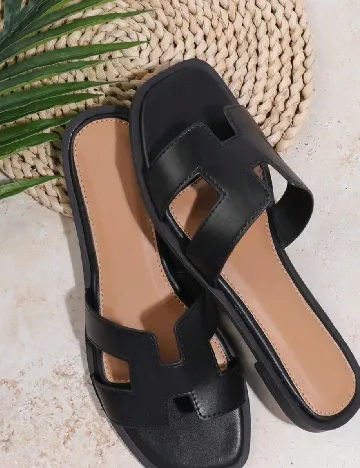 Slapi SHEIN, negru