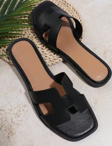 Slapi SHEIN, negru