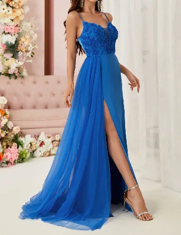 Rochie lunga SHEIN, albastru