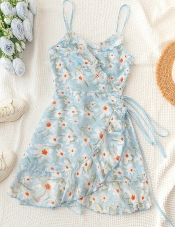 Rochie scurta SHEIN, albastru