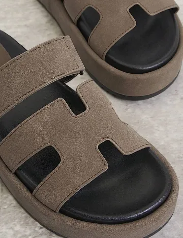 Sandale SHEIN, maro