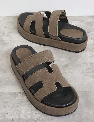 Sandale SHEIN, maro