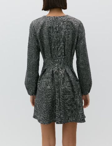 Rochie scurta Reserved, gri