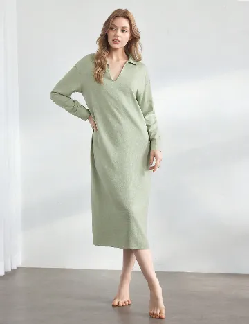 Rochie medie SHEIN, verde