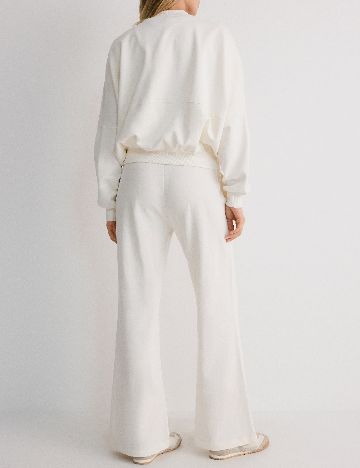 Pantaloni Reserved, crem