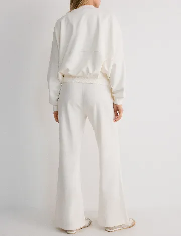 Pantaloni Reserved, crem