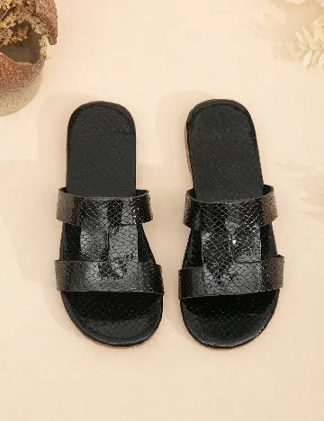 Slapi Shein Kids, negru