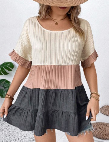 Bluza SHEIN CURVE, mix culori