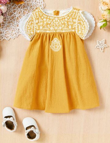 Rochie Shein Kids, galben