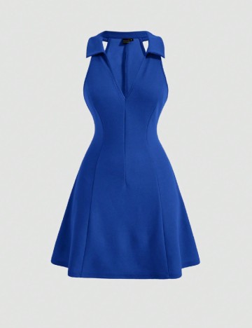Rochie scurta SHEIN, albastru