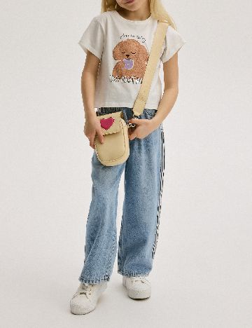 Tricou Reserved, alb