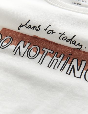Tricou Reserved, alb