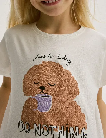 Tricou Reserved, alb
