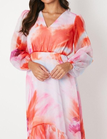 Rochie lunga Coast, mix culori