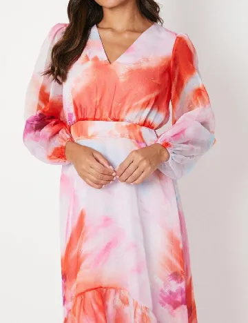 Rochie lunga Coast, mix culori