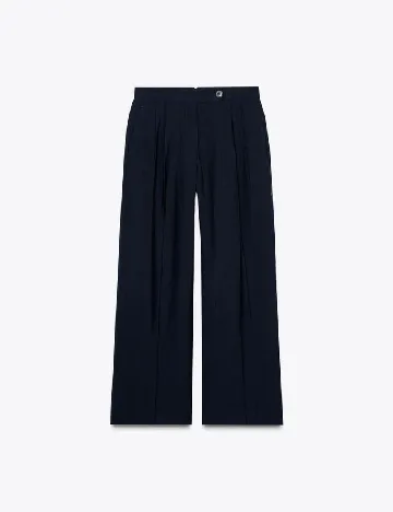 Pantaloni Zara, bleumarin inchis