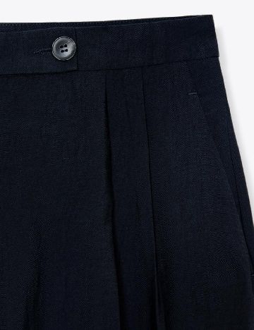 Pantaloni Zara, bleumarin inchis