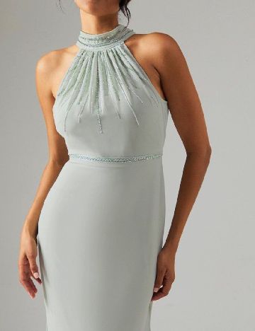 Rochie lunga Coast, verde