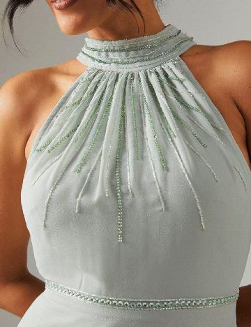 Rochie lunga Coast, verde