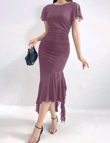 Rochie medie SHEIN, mov