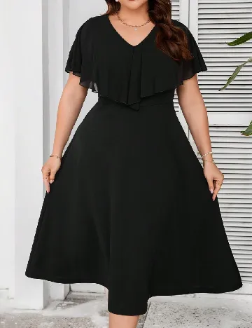 Rochie medie SHEIN, negru