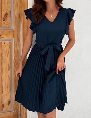 Rochie scurta SHEIN, bleumarin