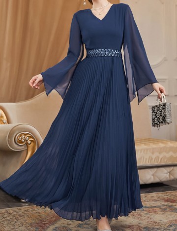Rochie lunga SHEIN, albastru