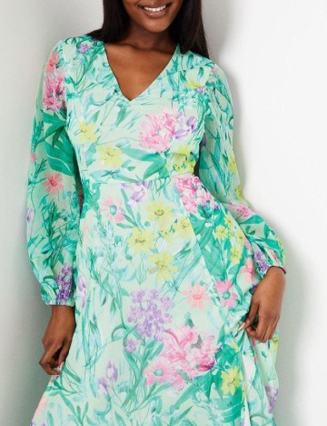 Rochie medie Coast, verde
