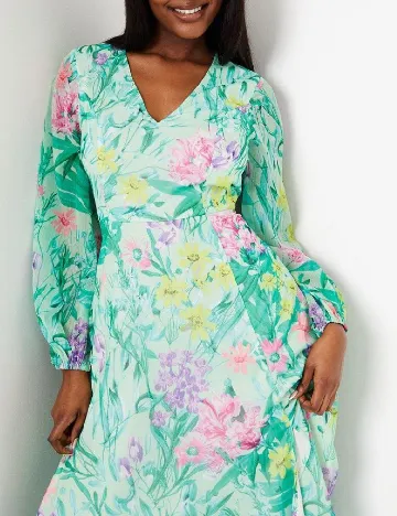 Rochie medie Coast, verde