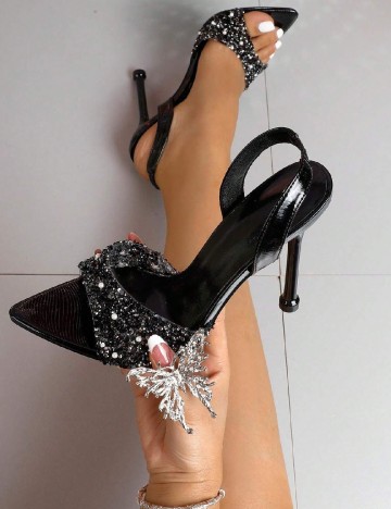 Sandale SHEIN, negru