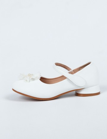 Pantofi Shein Kids, alb