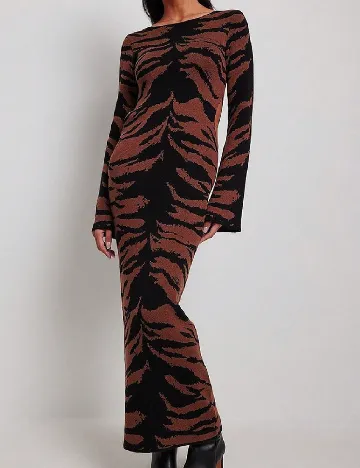Rochie lunga SHEIN, maro