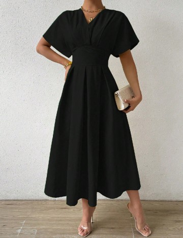 Rochie medie SHEIN, negru