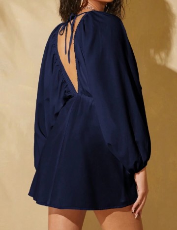 Rochie scurta SHEIN, bleumarin