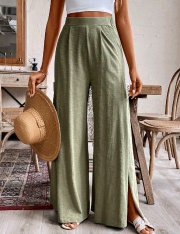 Pantaloni SHEIN, verde