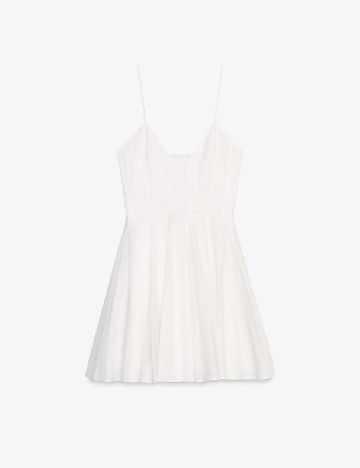 Rochie scurta Zara, alb
