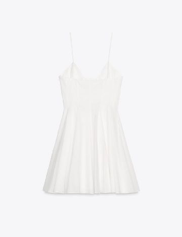 Rochie scurta Zara, alb
