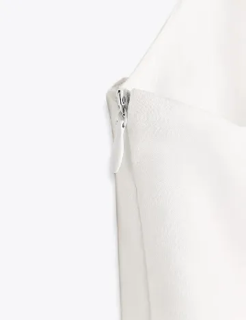 Rochie scurta Zara, alb