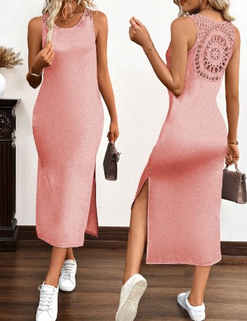 Rochie medie SHEIN, roz