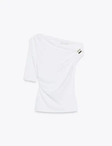 Bluza Zara, alb