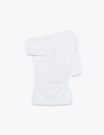 Bluza Zara, alb