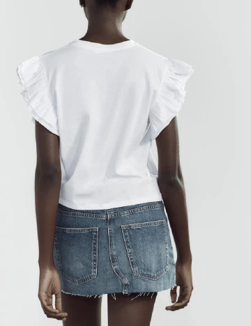 Tricou Zara, alb