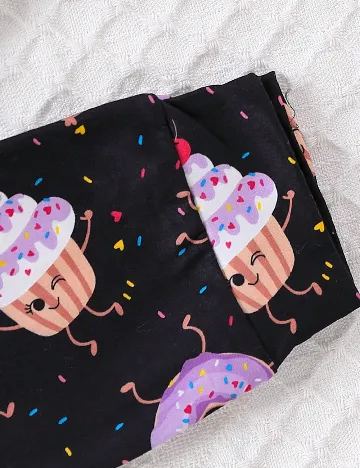 Pijama Shein Kids, negru