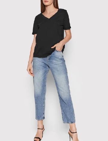 Tricou Pieces, negru